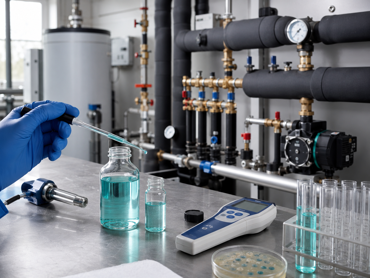 Laboratorní testy kapalin